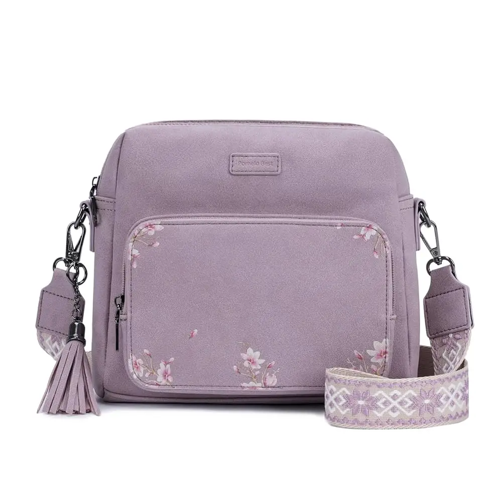 

Crossbody Purses for Women, Soft Leather Medium Cross Body Bags Woman, Shoulder Bag with Adjustable Strap Travel