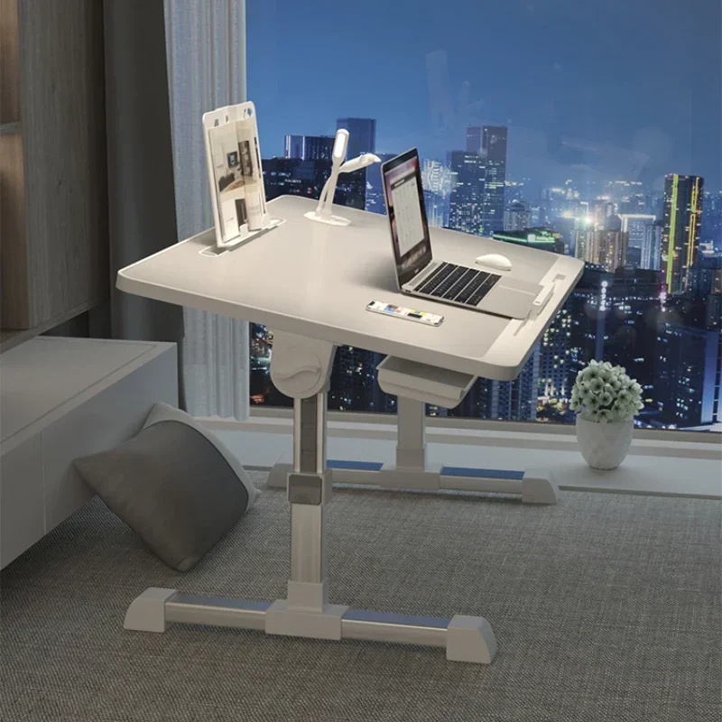 Liftable folding simple bay window, lazy small table, laptop desk