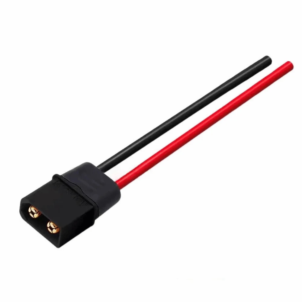 

New 12AWG XT60H-M F Plug Power Connect Waterproof Wire Cable Adapter 10/20/30cm Black Battery Connector RC Accessories