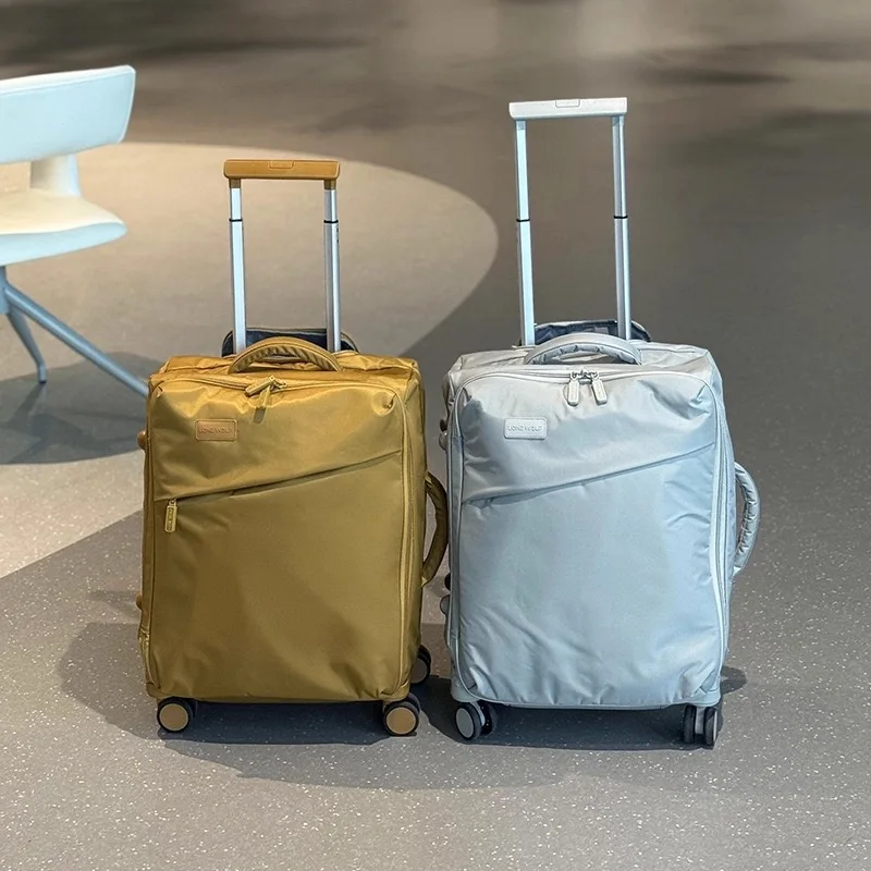 

Letoo Lone Wolf Коллекционный сверхлегкий чемодан Lage для ручной клади 20-дюймовый дорожный ящик Бесшумный большой Capaci Faion Trend