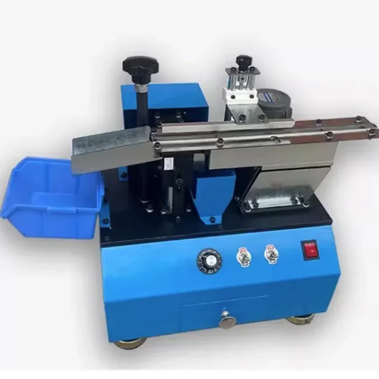 Automatic bulk capacitance pin clipper electronic components vibrating disc frame triode LED pin clipper blade