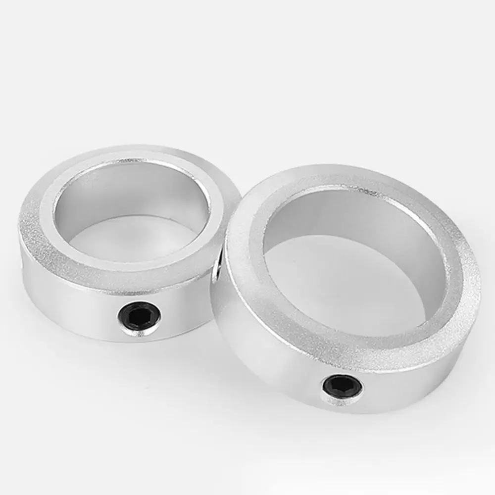 1Pcs Aluminum Alloy Fixed Locking Limit Ring 6-30mm Diameter Retainer Locator Shaft Collar Stop Screw Type with Screws