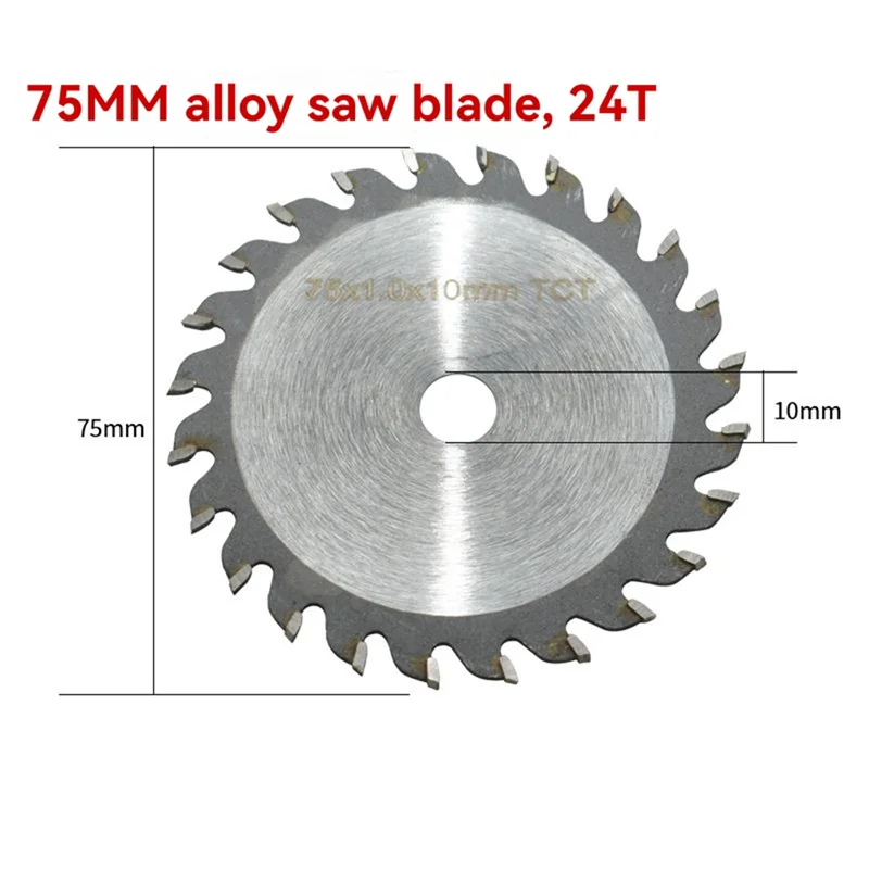 ABKP-7 pezzi Kit disco da taglio da 75 mm per smerigliatrice angolare con foro da 10 mm Lama per sega circolare in metallo con patta piatta Mola abrasiva