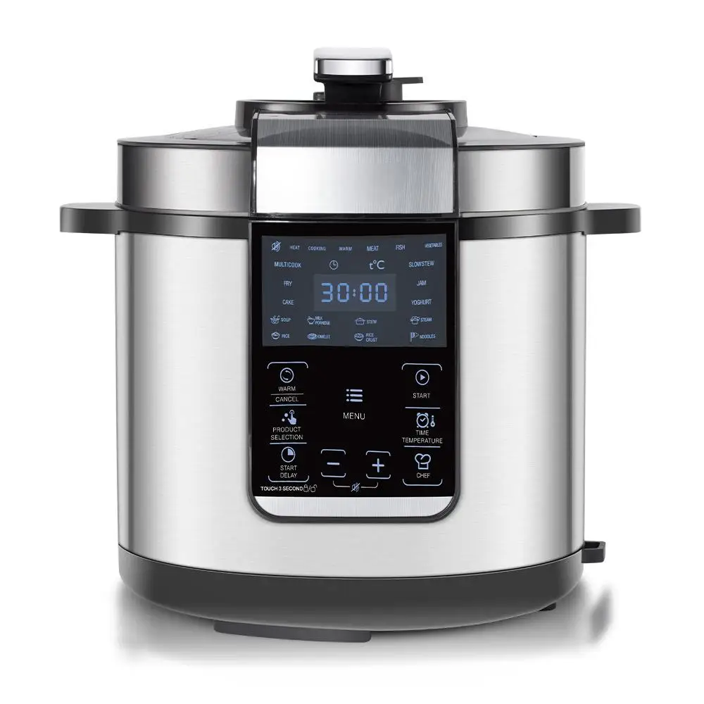 

Multifunction Reserved Timing Smart Touch Screen 6L 7L Electric Pressure Cooker