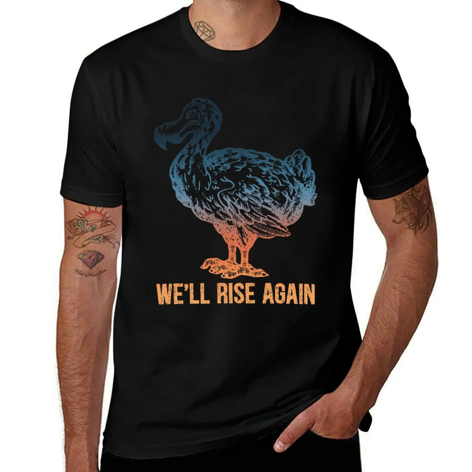 

Dodos T Shirt - We Will Rise Again Shirt Gift Men Women Kids Love Dodo Birds T-Shirt Fashion Pattern Printed Tee Shirt
