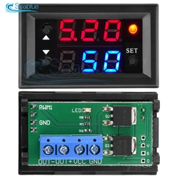 DC4-28V PWM High Power Governor Frequency Measuring Instrument 1-160khz Frequency And Duty Cycle Independently Adjustable 0-100%