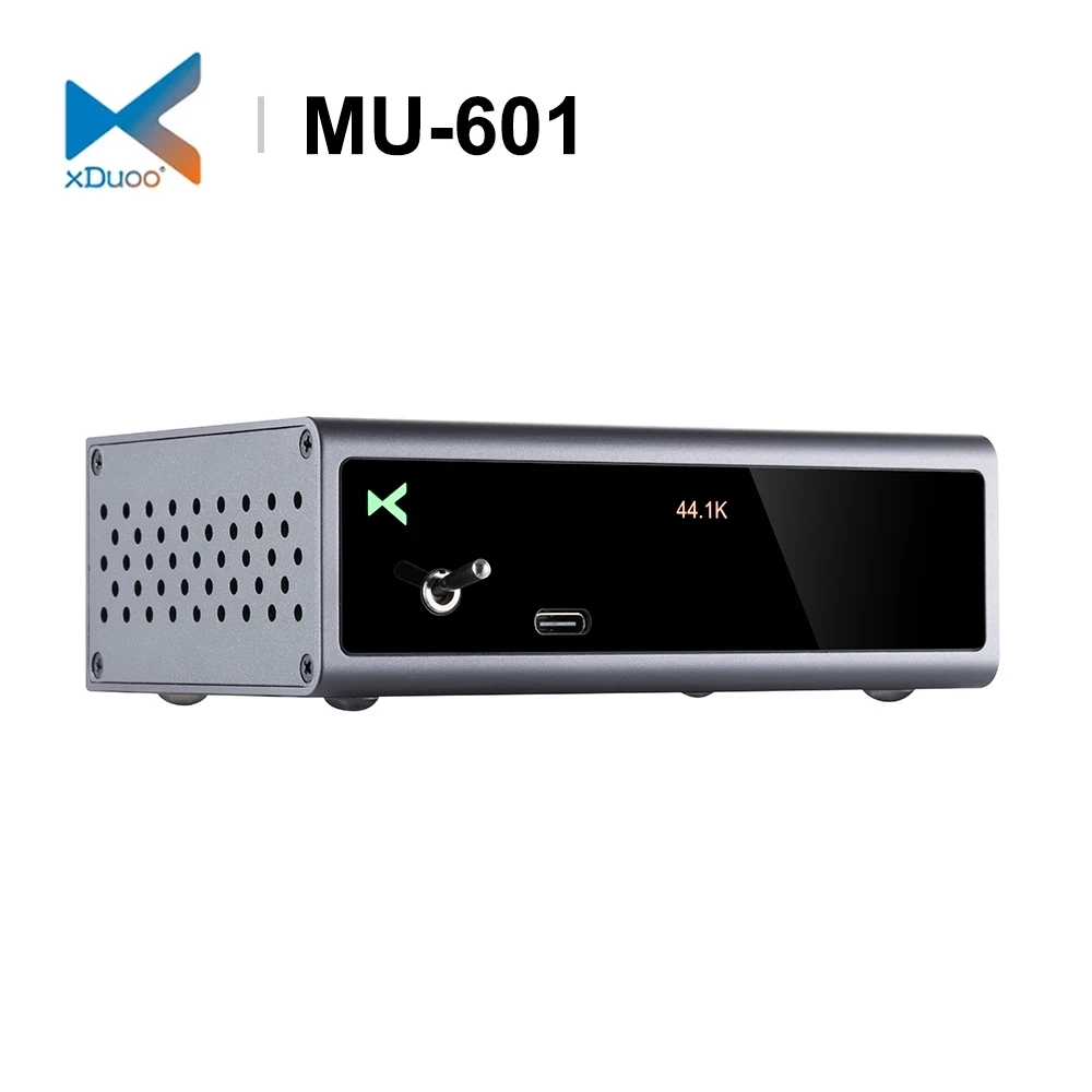 

XDUOO MU-601 High Performance USB DAC ES9018K2M PCM384kHZ/DSD256 Analog/Coaxial Output