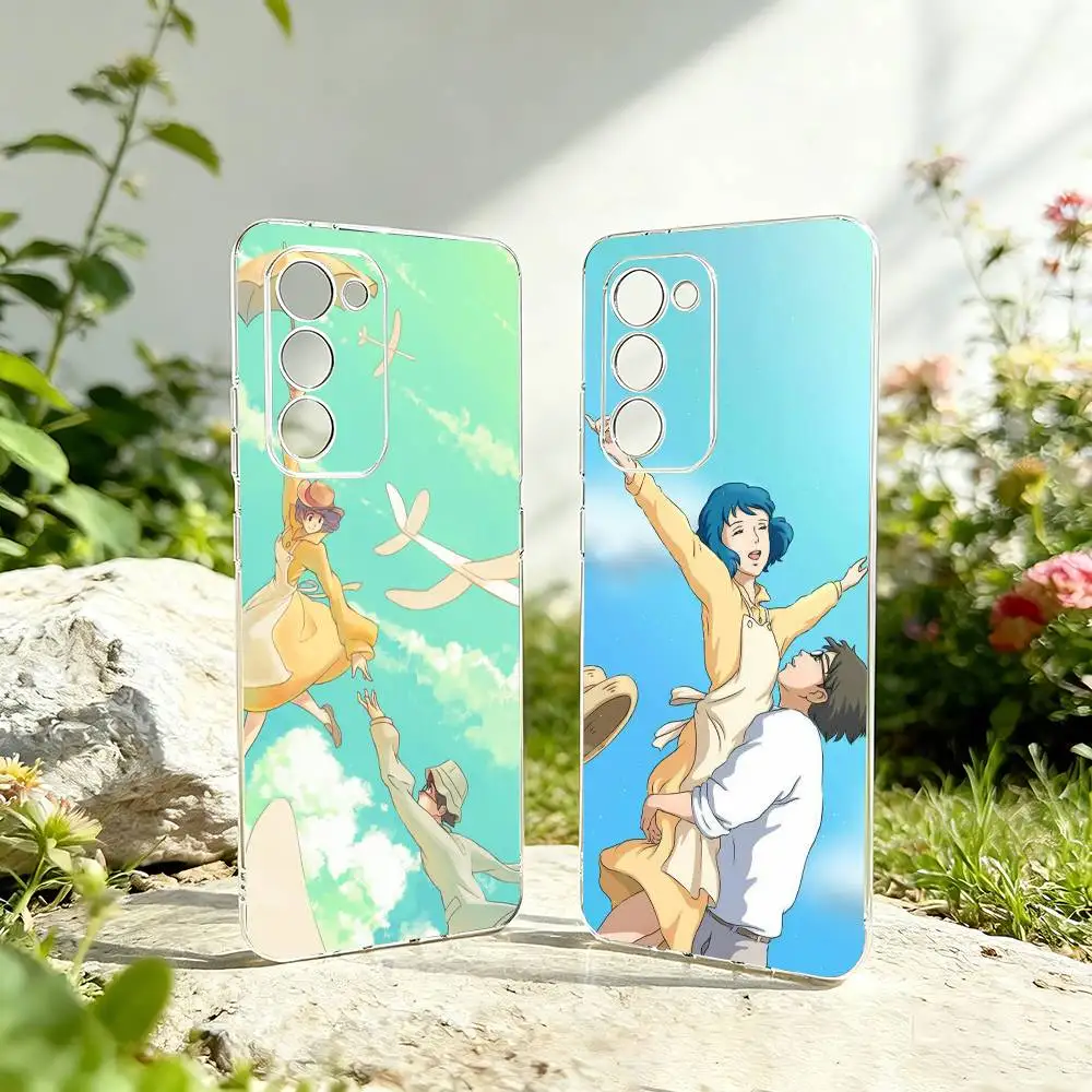 

Animated film T-The Wind Rises Phone Case For Samsung Galaxy A73,A72,A71,A70,A53,A52,A51,Soft Silicone Transparent Cover