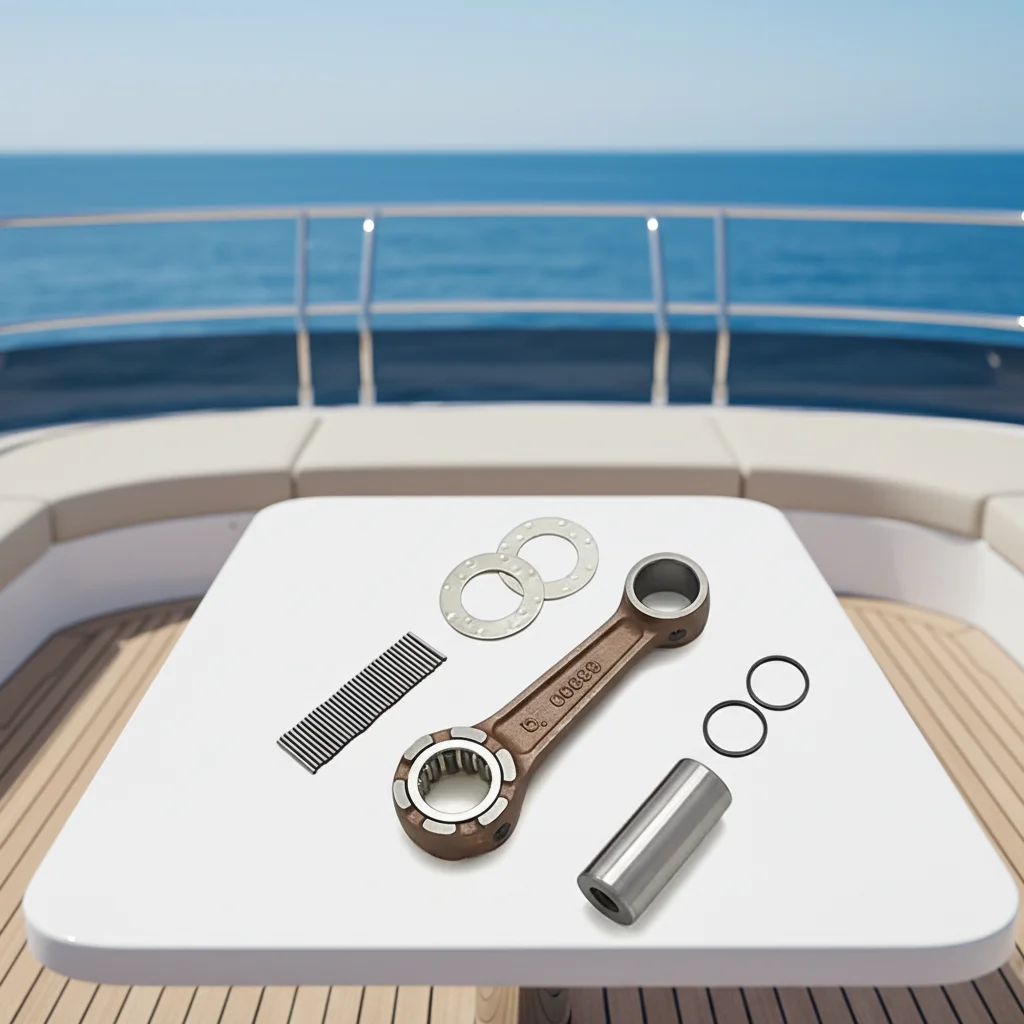 

689-11650 Connecting Rod Kit For Yamaha Outboard Motor 2 Stroke 25HP 30HP For Parsun 689-11651 61N 69S 69P 61T Boat Engine PART