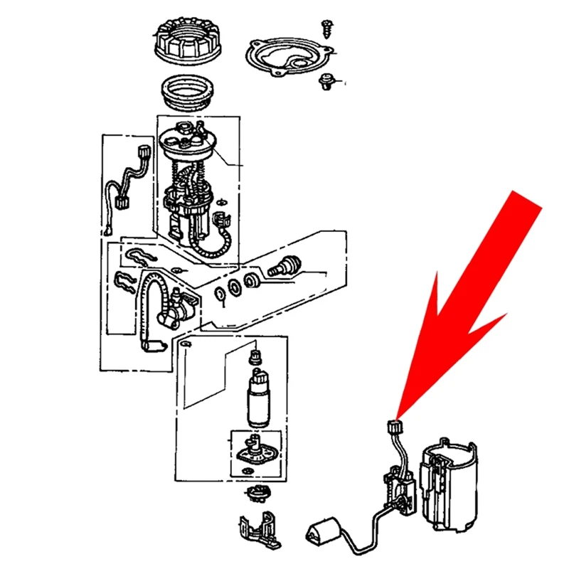 Car Fuel Level Sensor 94460-25000 For HYUNDAI ACCENT I (X-3) 1.3 I 12V 1.5 I 12V 1994-2000 9446025000