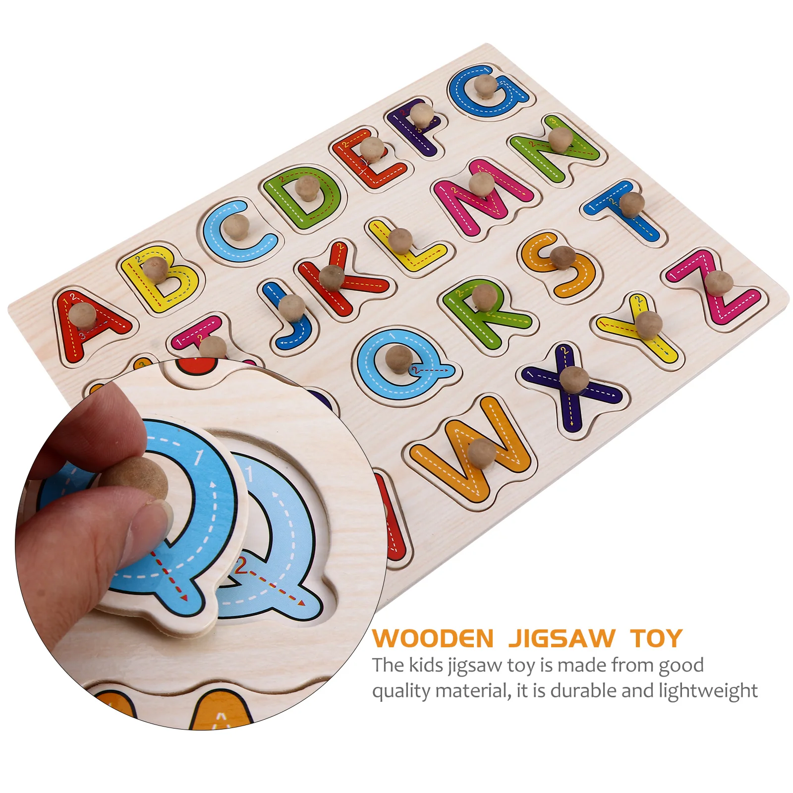 1 세트 나무 퍼즐 장난감 아이 퍼즐 조기 학습 어린이 다채로운 교육 장난감 유아 퍼즐 게임 경량