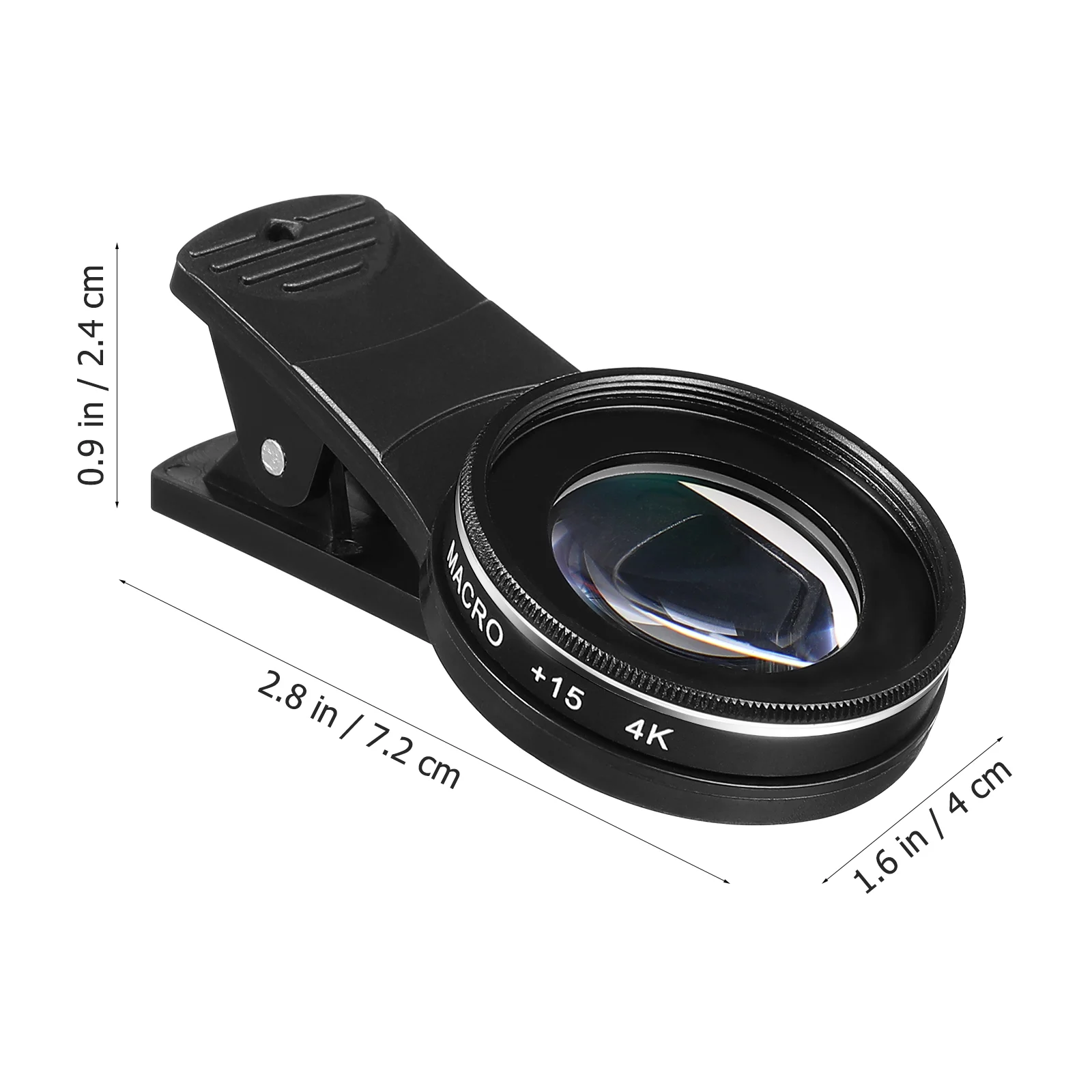 Phones Lens Filter Microscope Macro Smartphone Smartphones Cell Camera Clip with