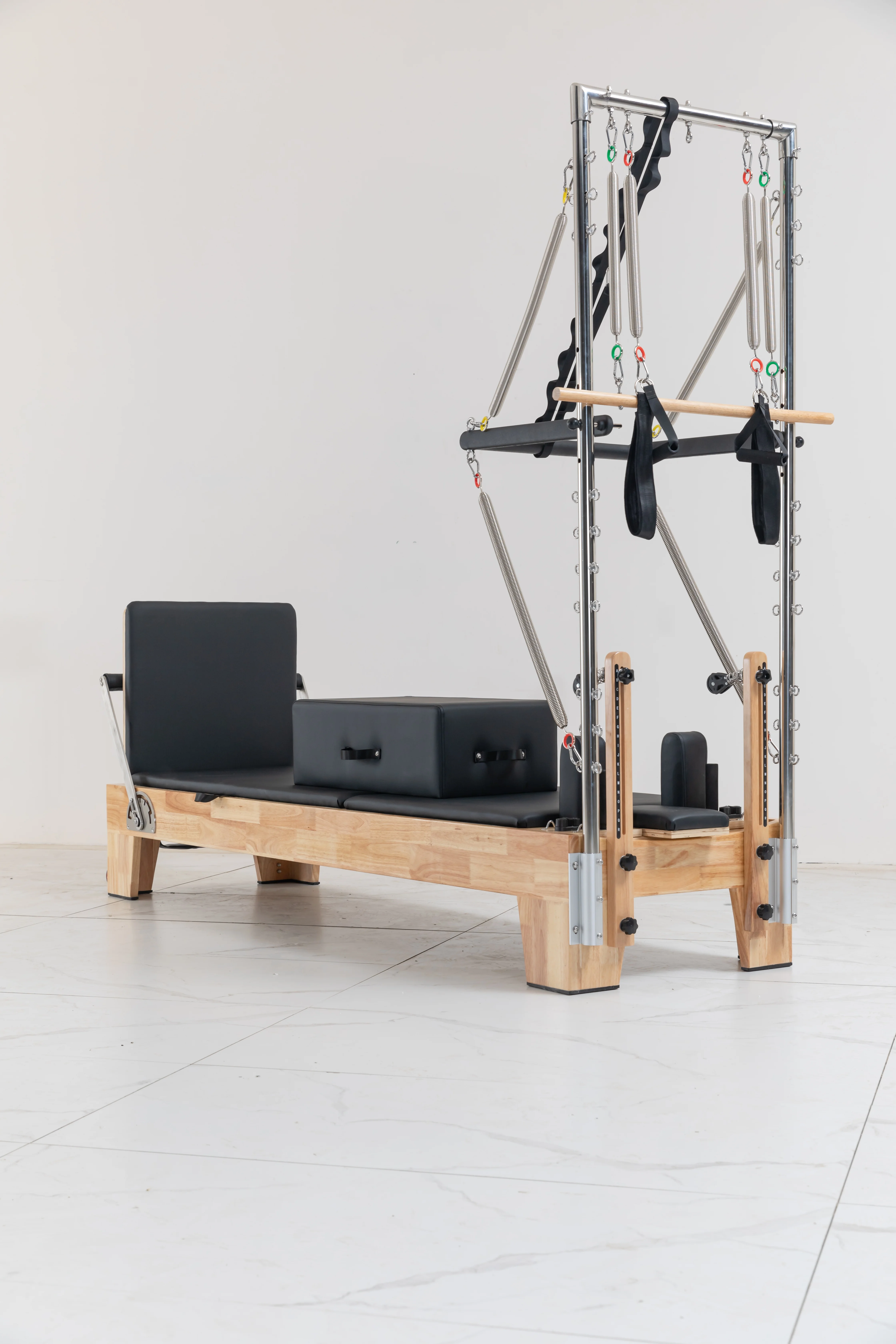 ピラティス リフォーマー ジム機器 木製素材 ツーインワン - Pilates Yoga One のレビューと価格
