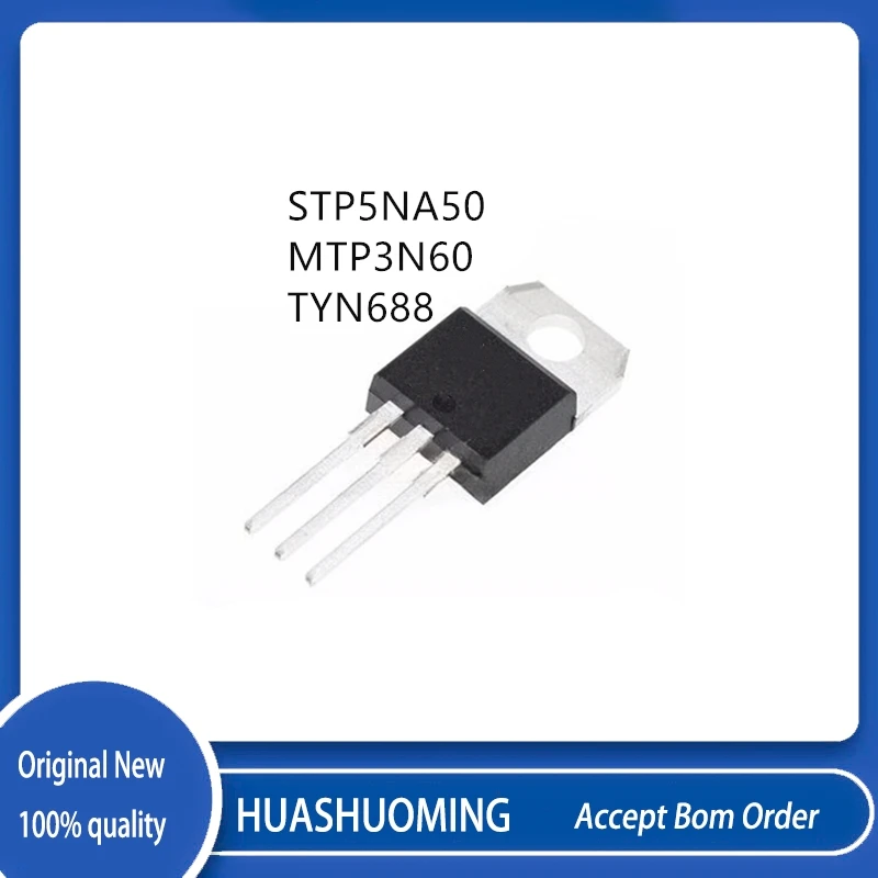 

10 шт./лот P5NA50 STP5NA50 MTP3N60 TYN688 TO-220-3