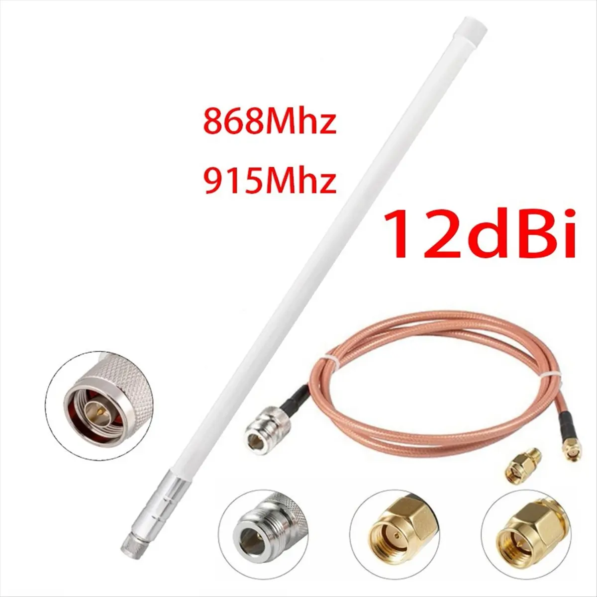 A64K 12 DBi 915MHz Lora Antenna N Female Connector KSR195 Cables Outdoor Parts Helium Hotspot Nebra 300 MNTD HNT Miner view 5