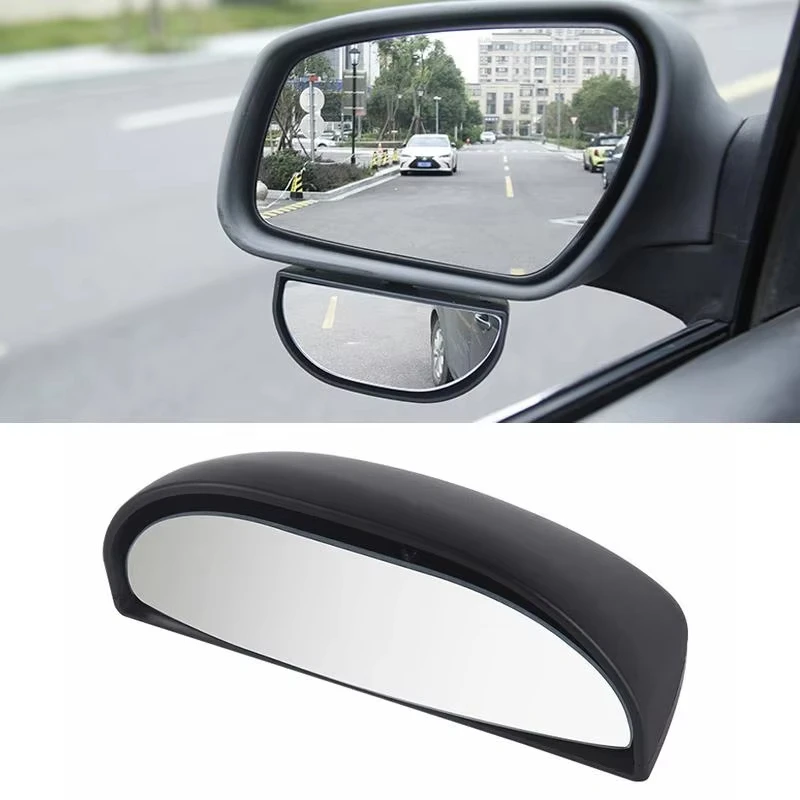 

Durable Car Reverse Parking Auxiliary Rear View Mirror Auto 360° Adjustable Wide Angle Side Rear Mirror Blind Spot Convex Mirror