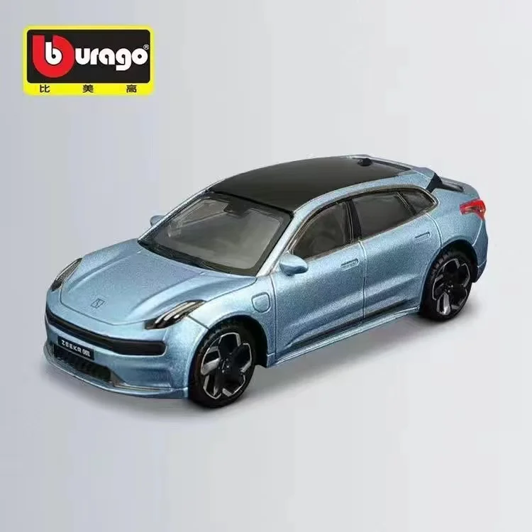 Bburago 1:64 Geely Neck Extreme Krypton Zeekr 01 02 03 Alloy Car Series Simulation Alloy Finished Car Model Toy Collection Gifts