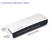 A4 Laminator Machine or Photo Laminating Accessories Set Film Binder Hole&Corner Punch Paper Cutter A5 4R 3R 2R 4