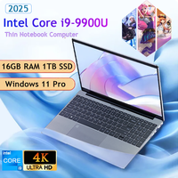 Windows 11 i9 Gaming Laptop Intel Core i9 9900U Laptops 16GB DDR4 1TB SSD Notebook PC Gamer Computer Office Study Notebook PC