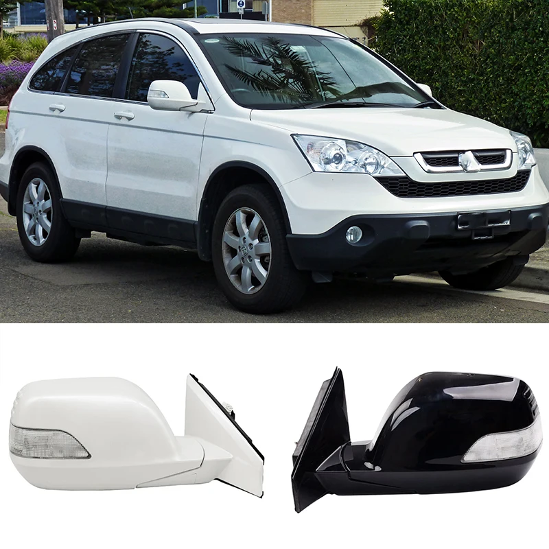 5/7/9PIN Car Accessories Outside Door Rearview Side Mirror Assembly Assy For HONDA CRV CR-V 2007 2008 2009 2010 2011 RE1 RE2 RE4