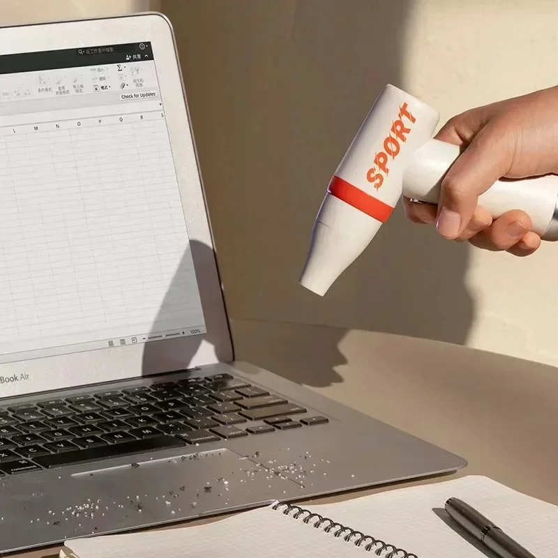 Mini ventilador con mango turbo