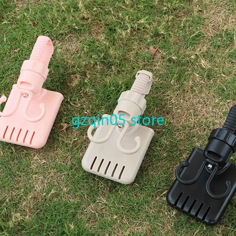 

H055 2 In 1 Strollers Hook and Phone Holder Stand for Daily Convenience During Outings Detachable Phone Bracket Mount Slot