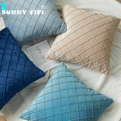 Dutch Velvet Modern Simple Cushion Covers Velvet Ultra Soft Luxury Pillowcase  45*45cm Throw Pillow Cover For Home Decor