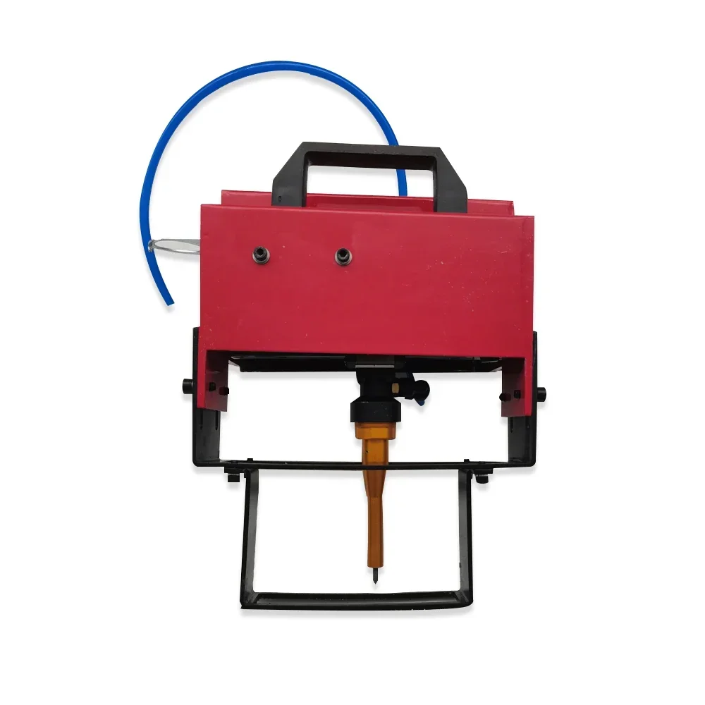 Portable Metal Pneumatic Dot Peen Marking Machine 100*20mm Metal Marking Engrave Machine  Frame Chassis Number EU/US/UK PlugType