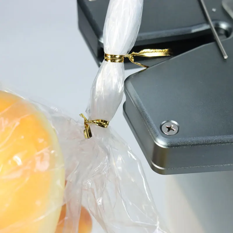 Baked food packaging bag sealing automatic wire binding machine K-8-M1