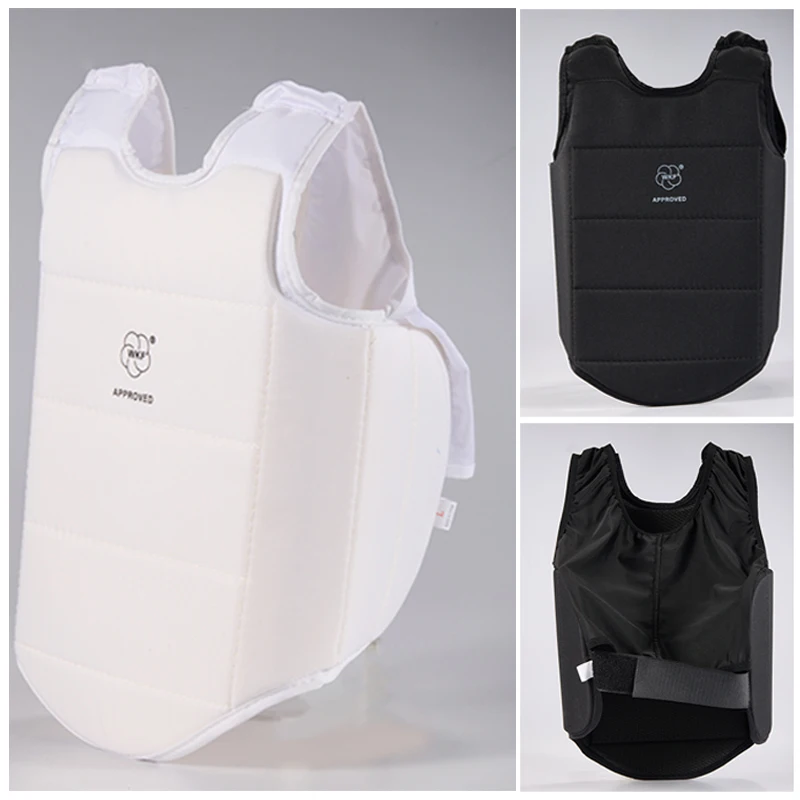 Competición de protección de pecho de Karate, conjunto completo de equipo de protección para niños y adultos, protección de pecho tipo competición