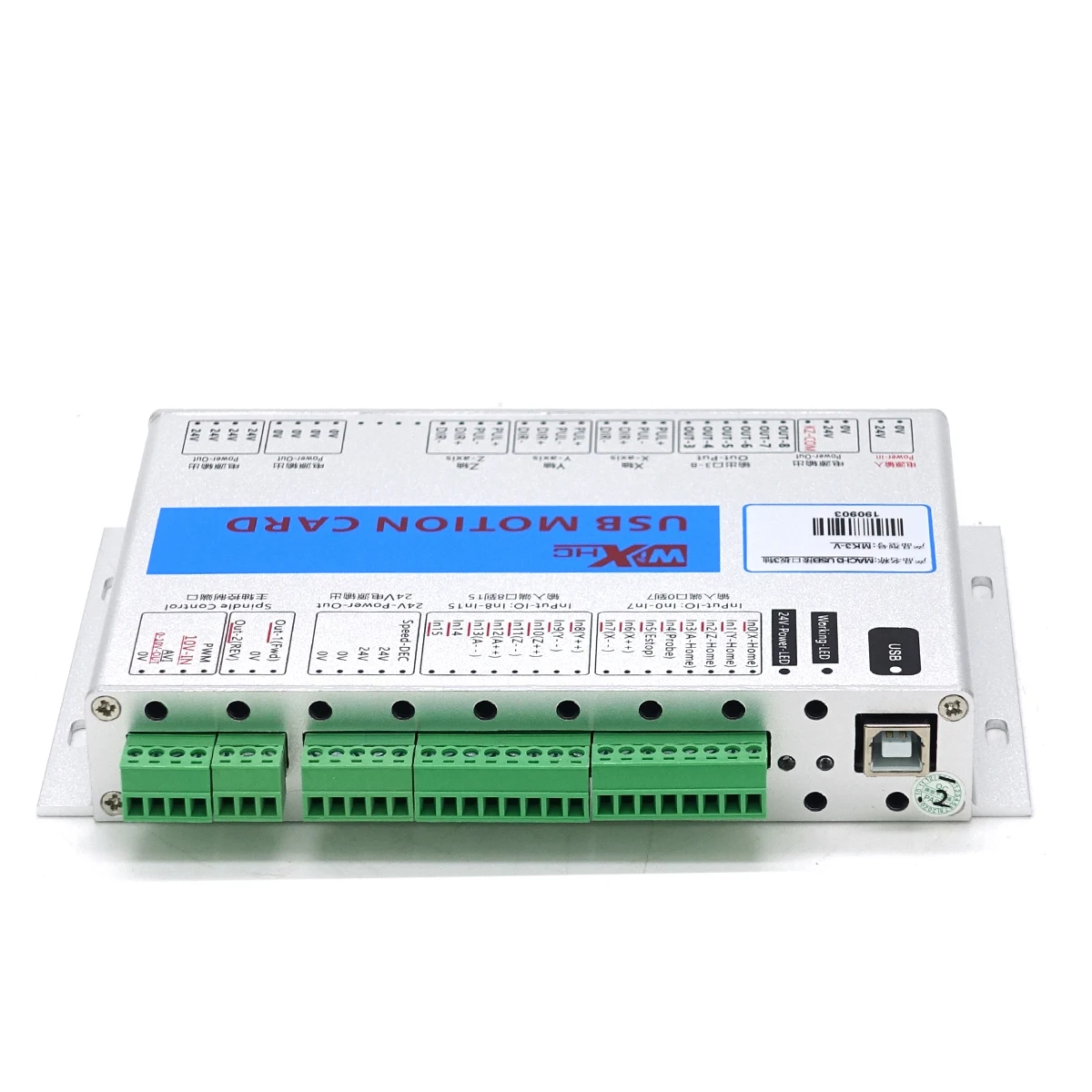 Imagem -05 - Motion Control Card para Cnc Gravura Máquina de Corte Usb Breakout Board Xhc Mach3 Mkx-v Mk3-v Mk4-v Mk6-v 2mhz Eixos Eixos