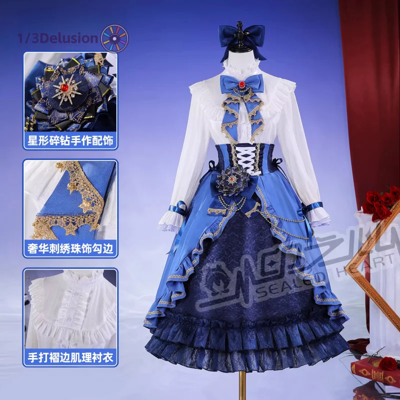 

Костюм для косплея Валделины Милизе из 86 (Восемьдесят шесть) от 1/3Delusion Store, женский, сексуальный, элегантный, для Хэллоуина и вечеринок