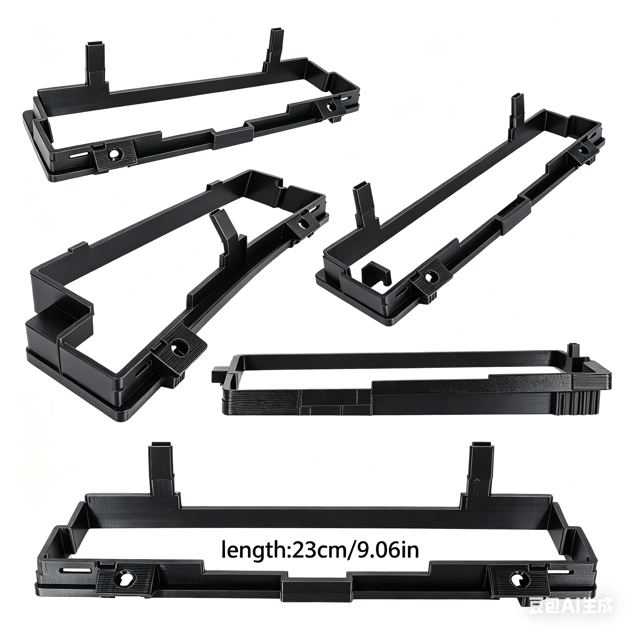For BMW 3 SERIES E46 Air Conditioner Control Bracket For HVAC Car Center Console Adapter Frame For Apple Car Play/Android Auto