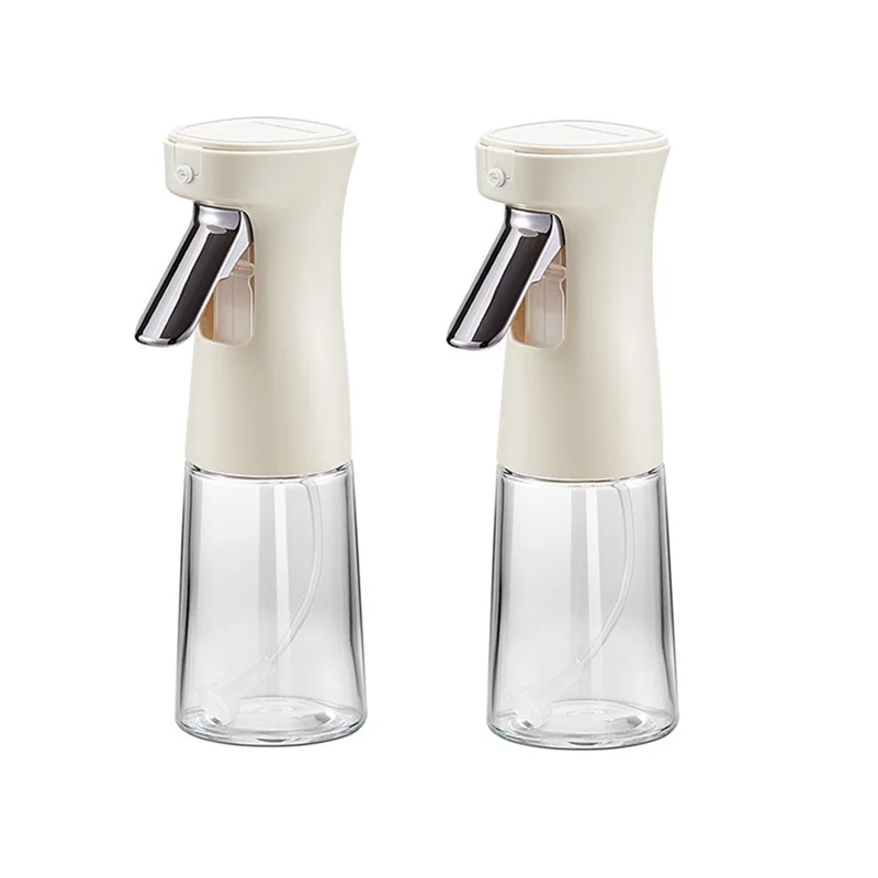 2PCS Oil Sprayer for Kitchen 240Ml Olive Oil Spray Bottle Kitchen Gadgets Accessories for Air Fryer