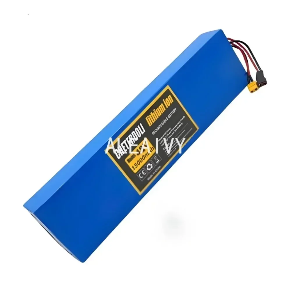 Batterie au lithium 48V 15000mAh 20Ah 13S4P 18650 avec BMS adaptée à Kugoo M4/M4 Pro/Vitesse maximale pour remplacer les batteries intégrées