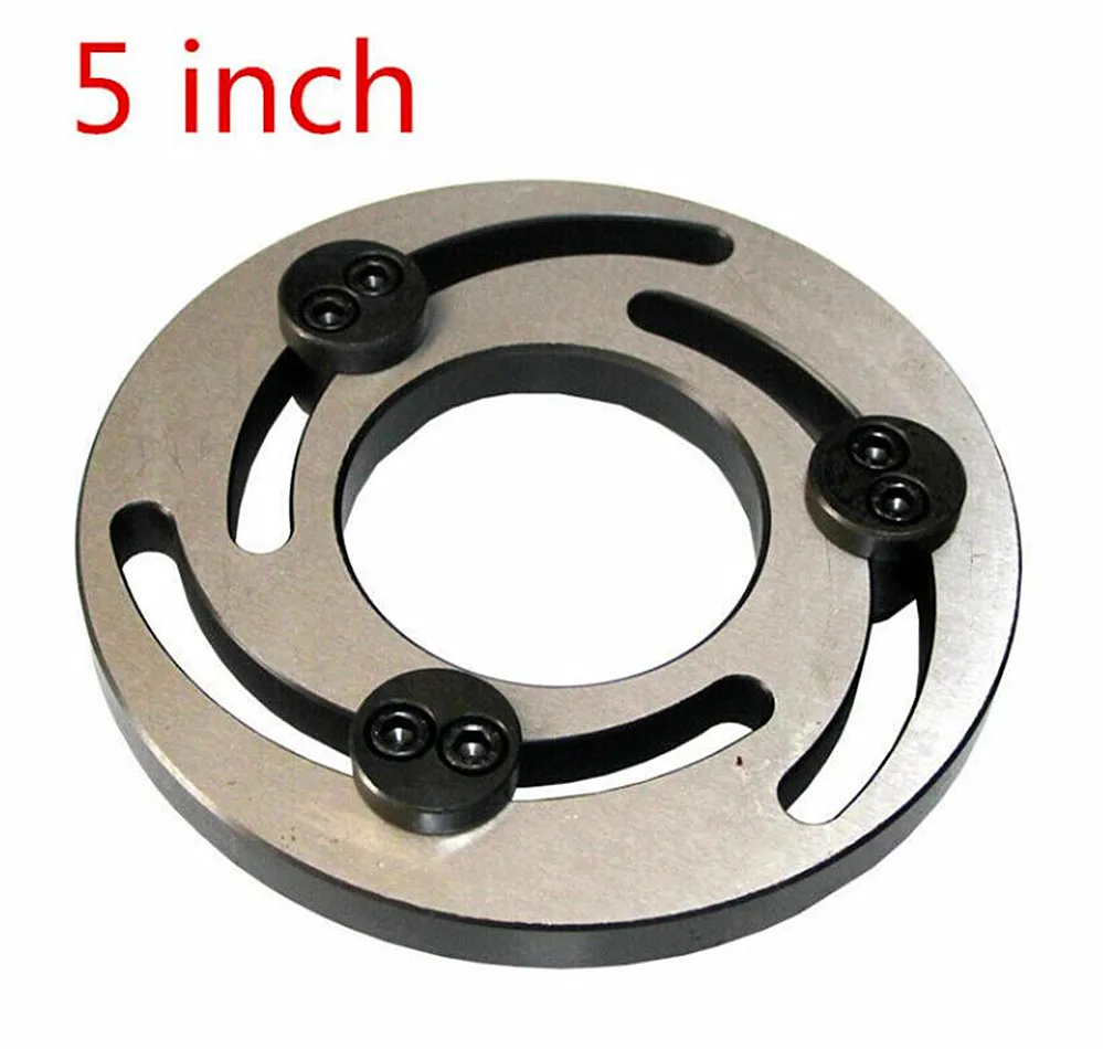 

1PCS Wire EDM Machine Claw Ring Device Bore And Hydraulic Cramp Soft Top Jaw 5'' For CNC Lathe Power Chuck