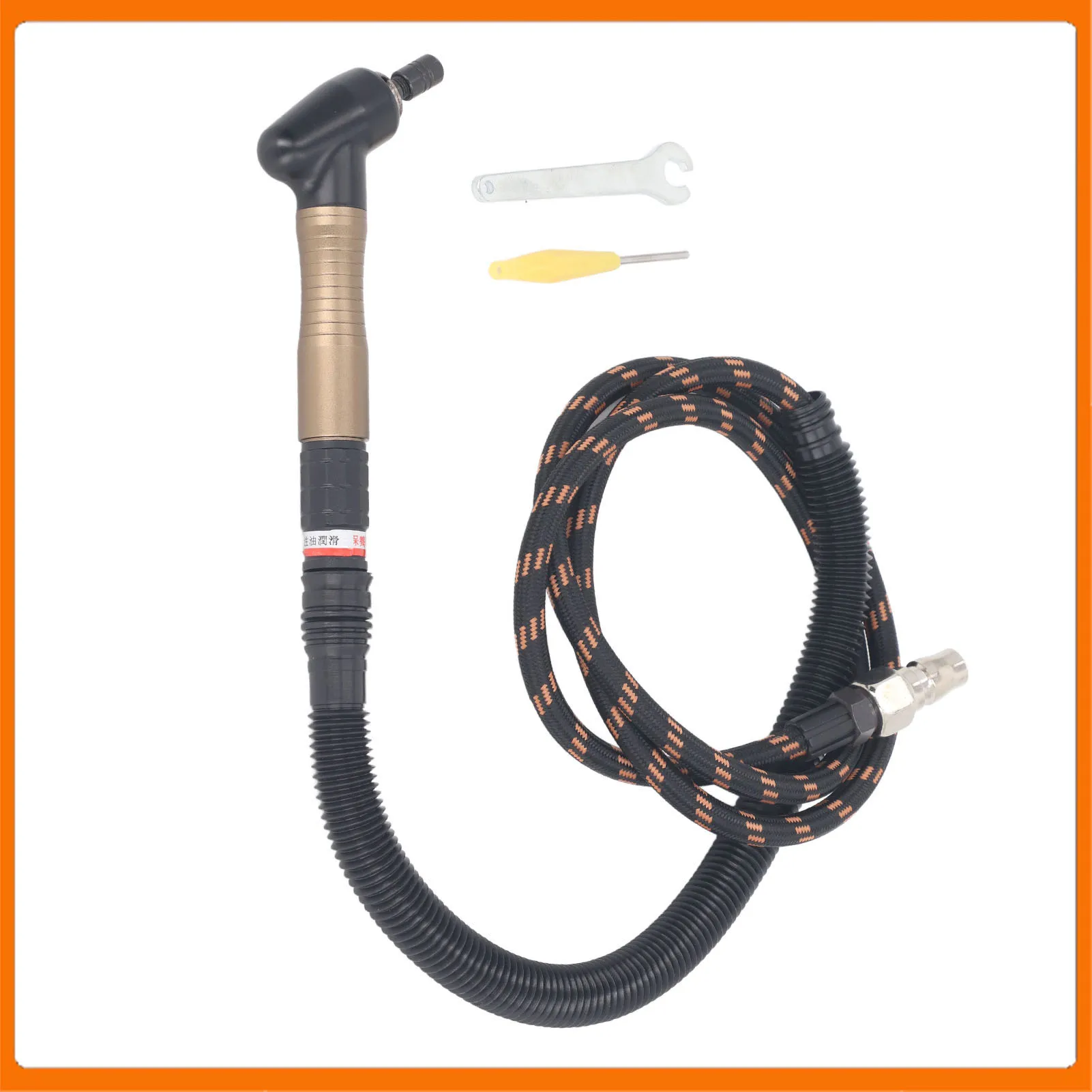 

Pneumatic Die Grinder Kit 23500rpm Air Polishing Pencil High Efficiency Wear Resistance for Deburring for Plastic Stone Wood