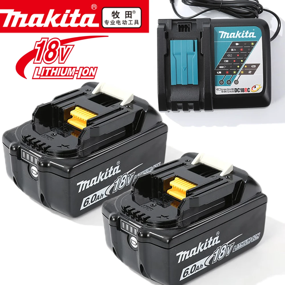 NEW Original Makita 18V 3.0/5.0/6.0Ah Li-Ion Battery For Makita BL1830 BL1815 BL1860 BL1840 Replacement Power Tool Battery