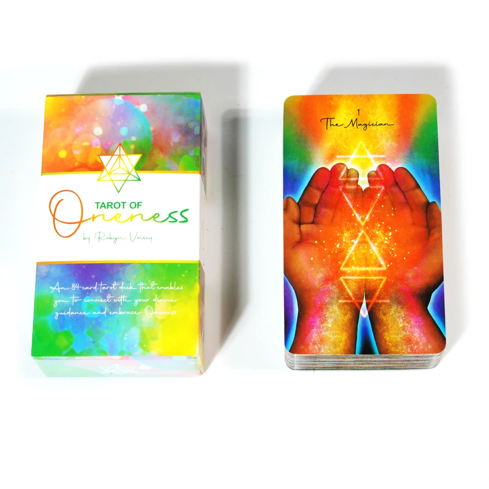 New 84pcs CardsTarot of Oneness Tarot Deck that Enables you to Connect with your Divine Guidance and Embrace Oneness
