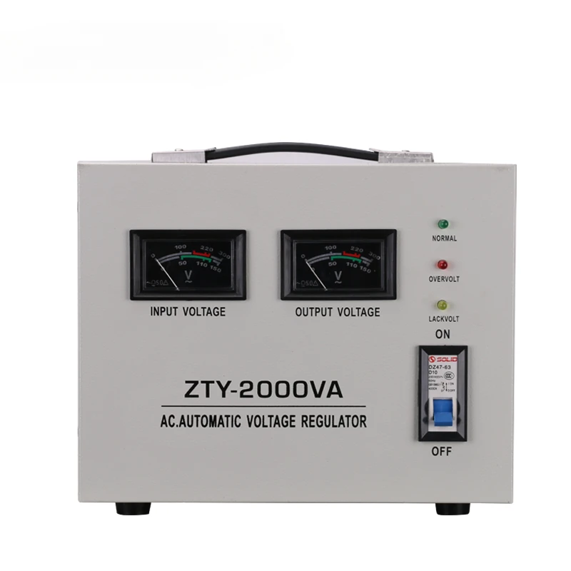 SVC TND-2000VA 2KVA Single Phase 220V Automatic Servo Motor Control Voltage Regulator Stabilizer