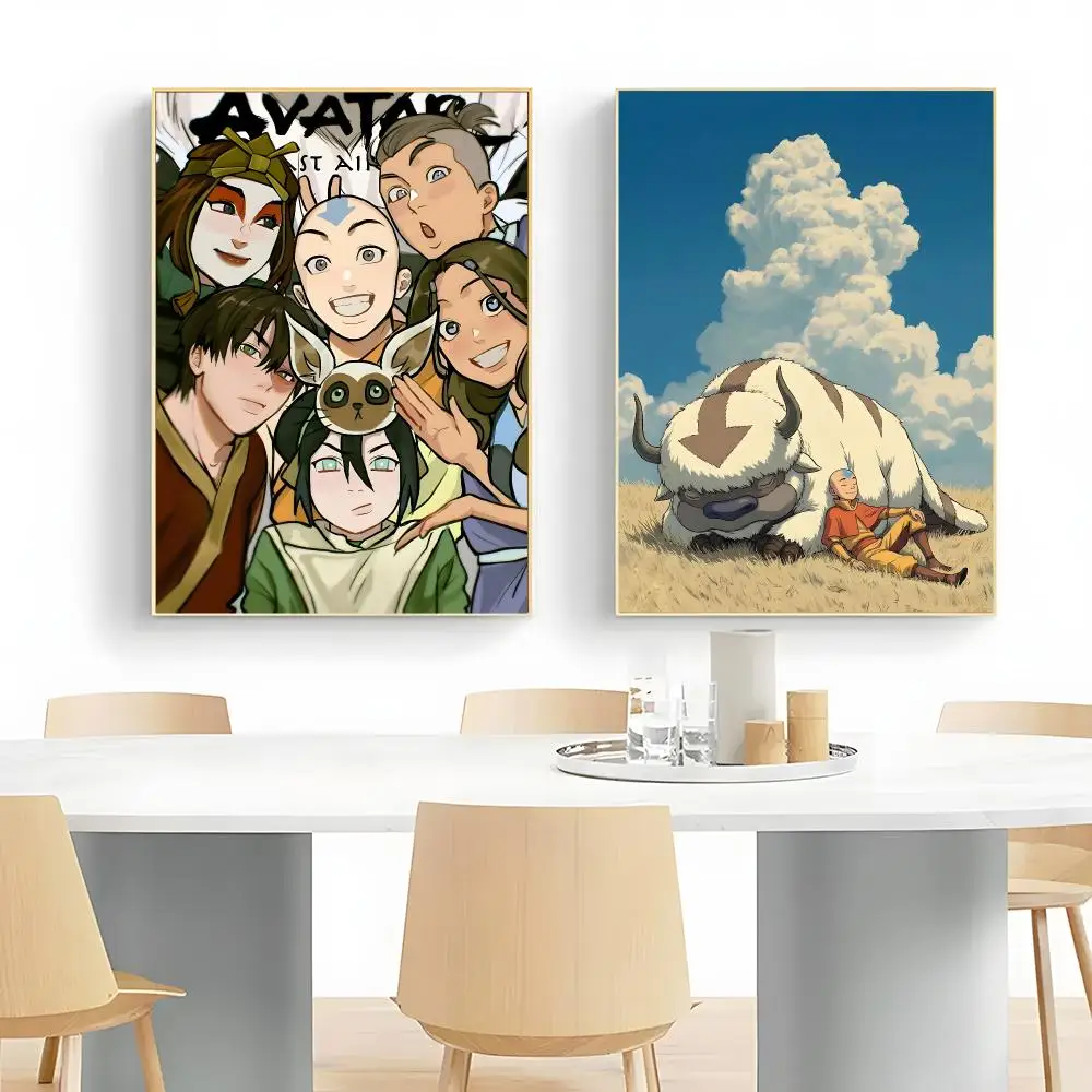 Fantasy Animation A-avatar: The Last Airbender Poster Wall Art Print Decorative Mural Home Decor Gift Unframed