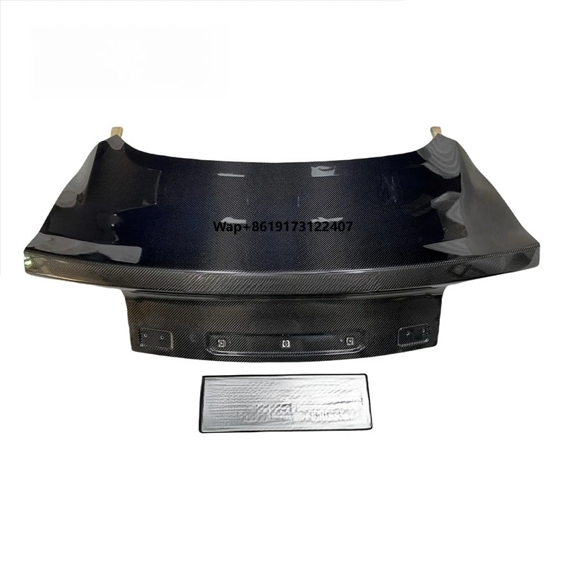 

For Mustang OEM Carbon Fiber Trunk Cover 14-23 Upgraded Rear Tail Body Kit New Condition