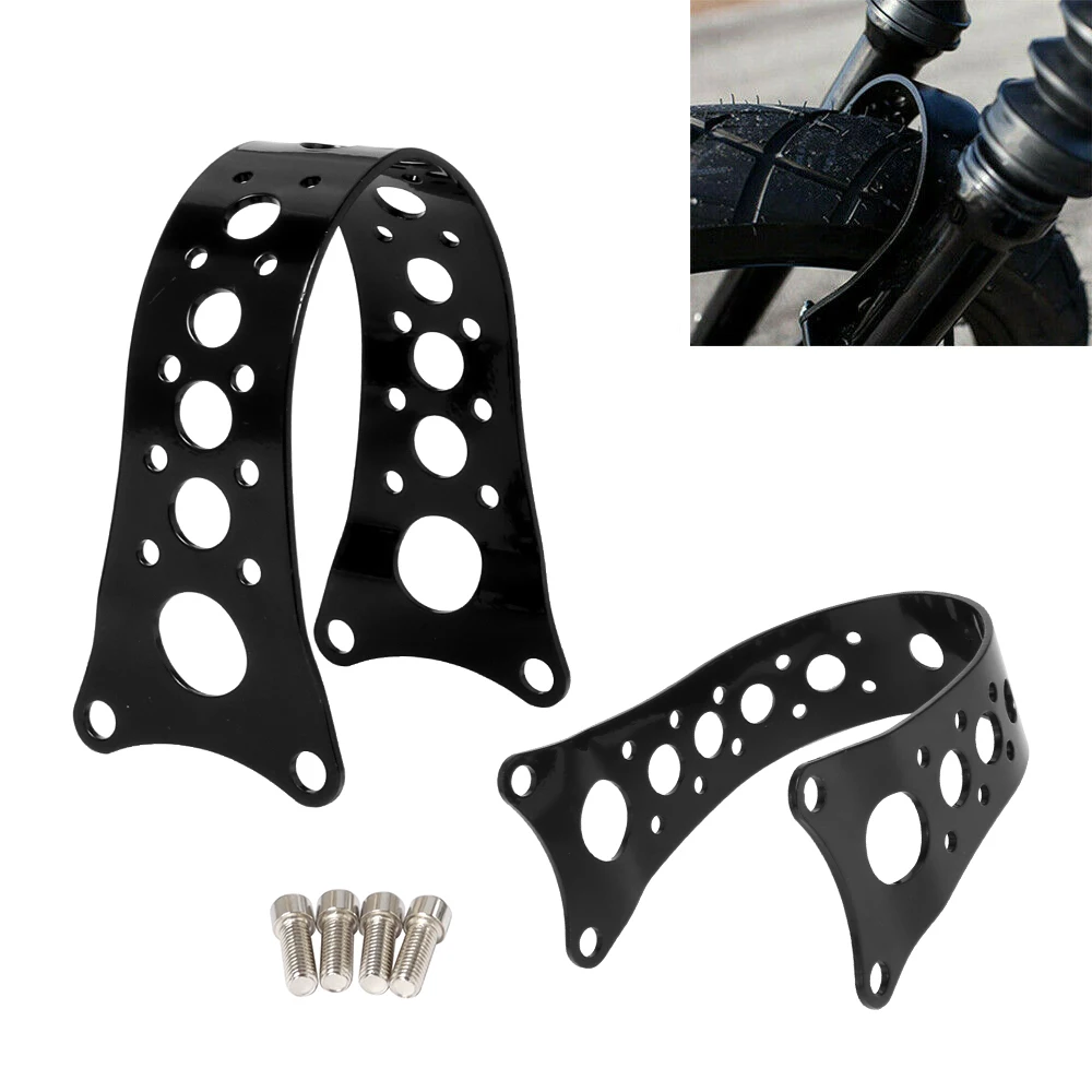 

Черный узкий отслеживатель для передней вилки мотоцикла Harley Sportster Iron XL 883 1200 Dyna Low Rider Super Glide