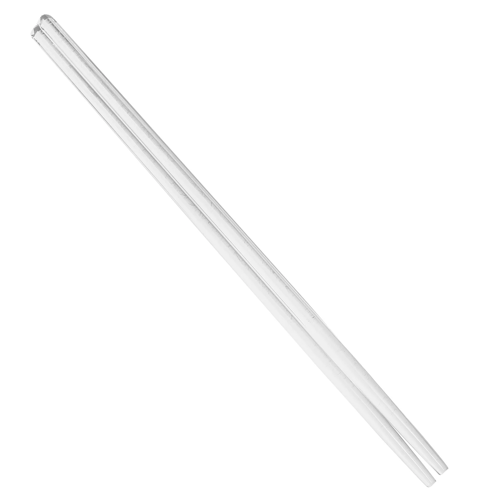 

1Pair Reusable Glass Chopsticks Transparent Lightweight for Sushi Korean Bbq Dinner Supplies Chopsticks
