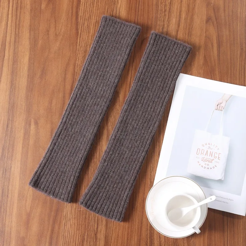 

Женские многофункциональные носки из 100% шерсти с однотонной текстурой, ветрозащитные, нежные, мягкие, теплые для пеших прогулок, зимнее украшение