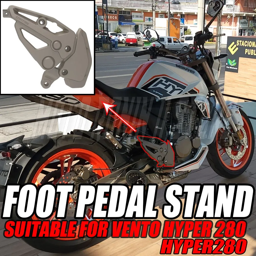 Suitable for original parts for Vento Hyper 280 motorcycles Left Right Footrest Bracket Decorative panel