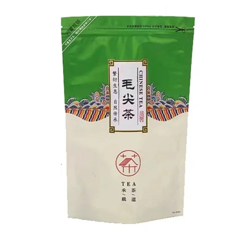 

Chinese XinYang MaoJian,TaiPing HouKui Green Tea Set Zipper Bags Longjing Tea AnJi White Tea Recyclable Sealing Packing Bag