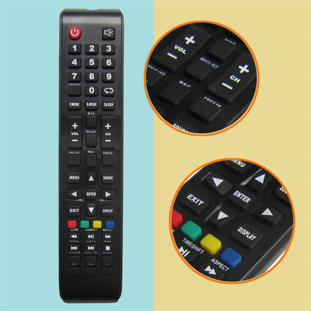 REMOTE CONTROL FOR TV Selecline 10084997(32182) 10085158(22182) 10089061(39182) 40284 Silvercrest LCDTV22104