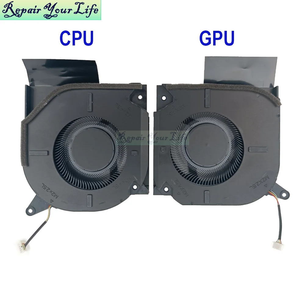 60W 5V Laptop CPU GPU Fan For HP OMEN 16-WF Plus 16-U TPN-C167 TPN