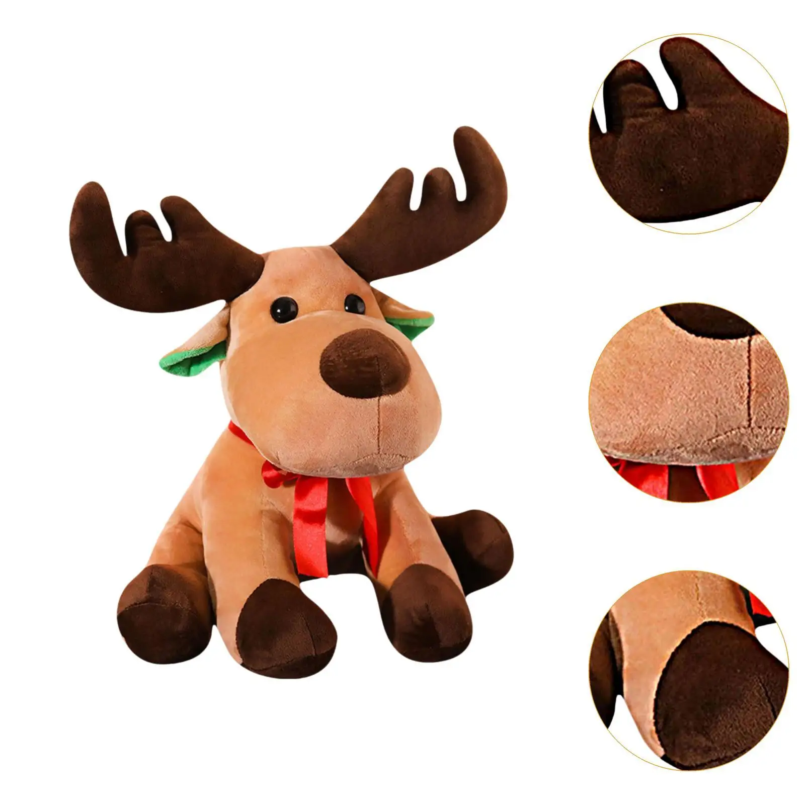 クリスマスヒル、クリスマスレノテディおもちゃ、漫画テディ動物、テディ人形、ベッド